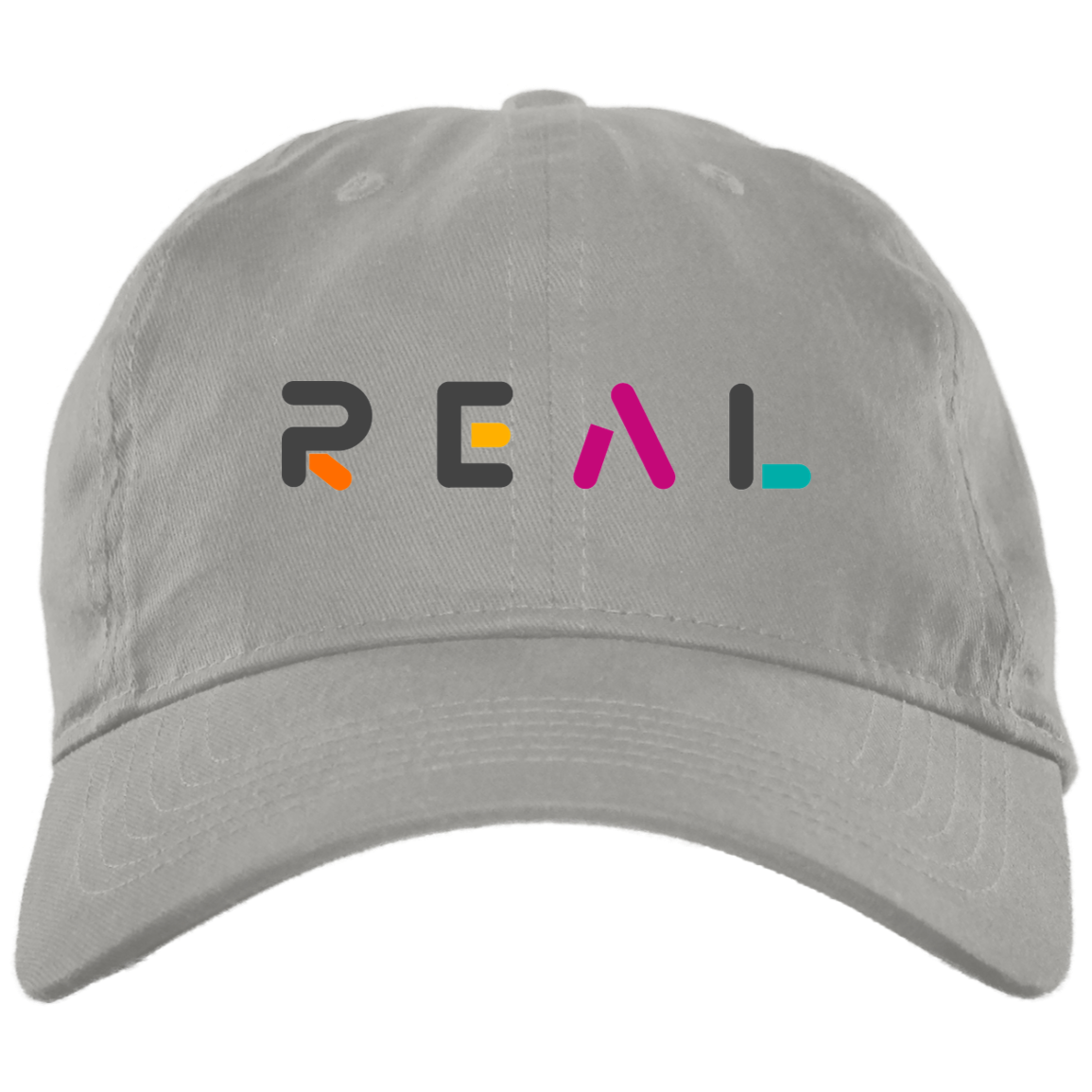 REAL | Embroidered Brushed Twill Unstructured Dad Cap