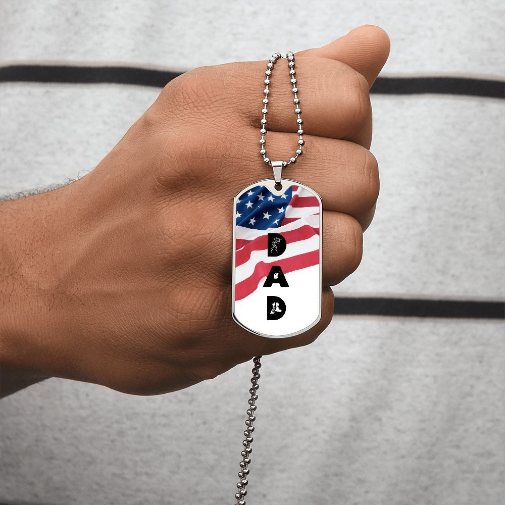 Dad | Military | Necklace