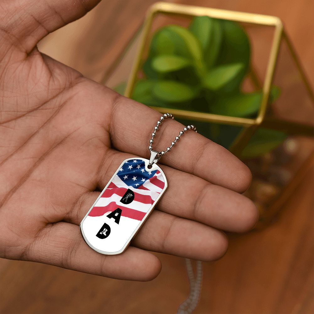 Dad | Military | Necklace
