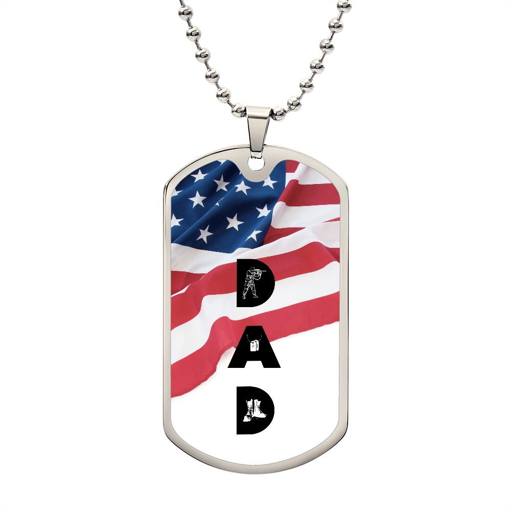 Dad | Military | Necklace
