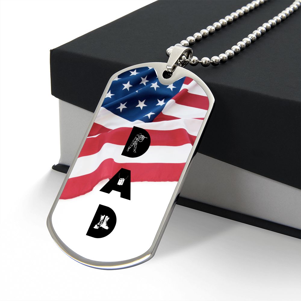 Dad | Military | Necklace