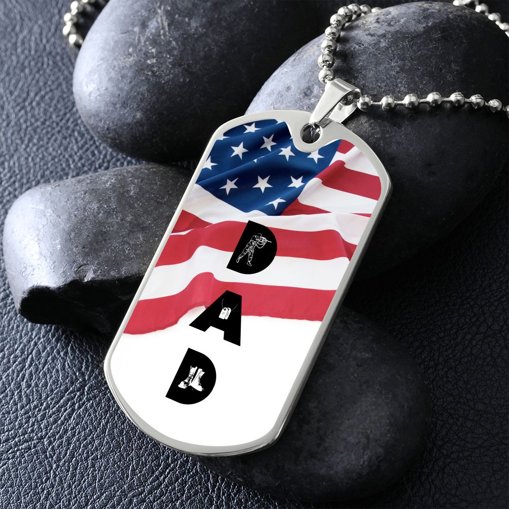 Dad | Military | Necklace