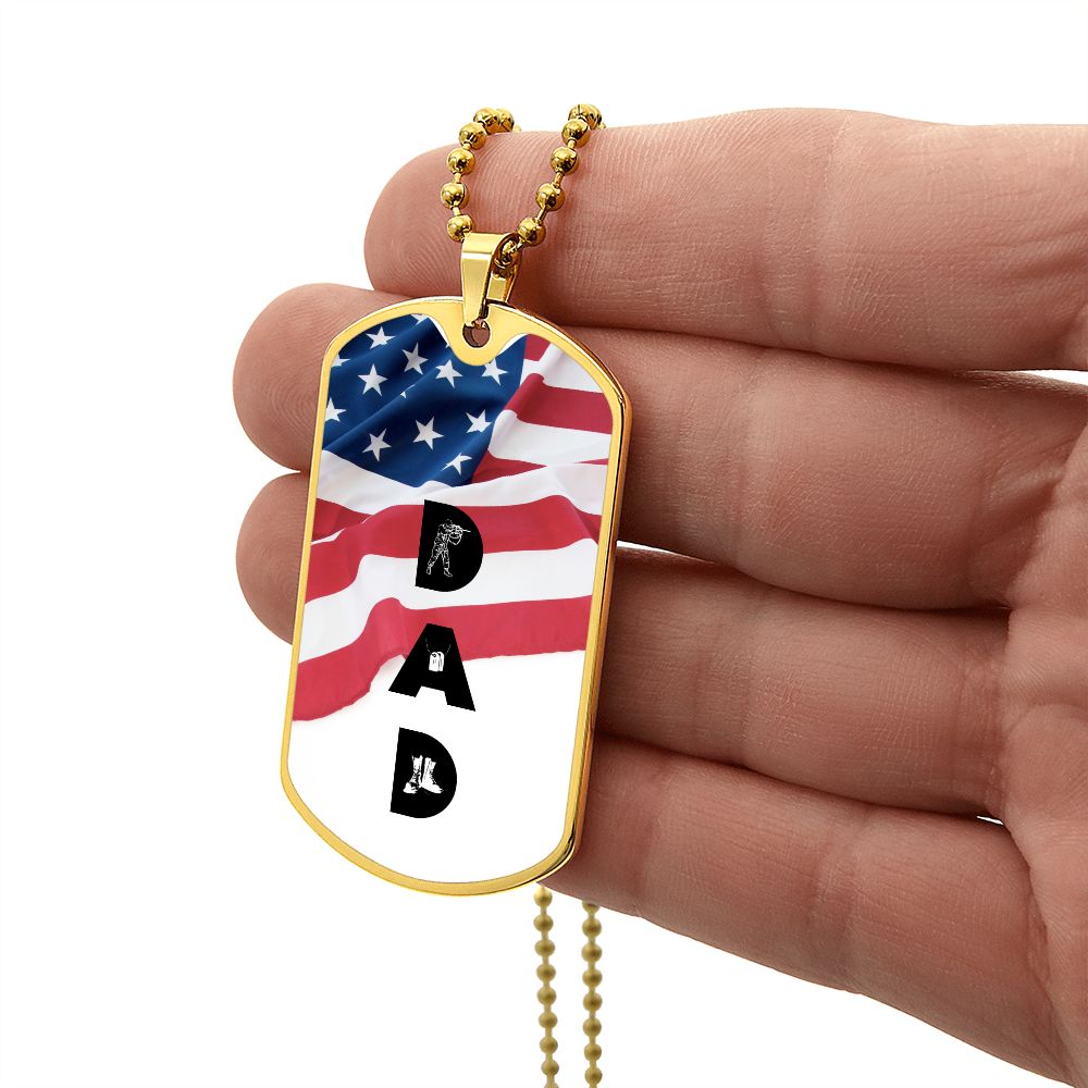 Dad | Military | Necklace