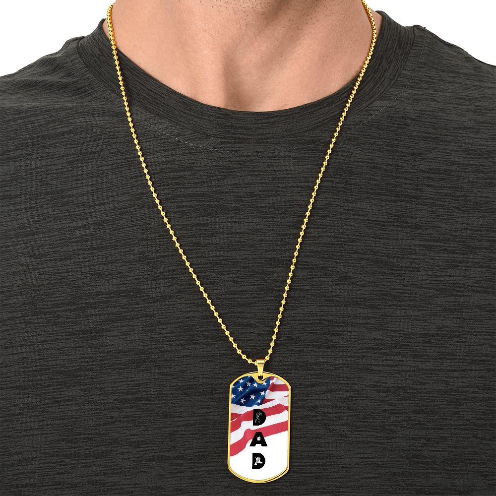 Dad | Military | Necklace