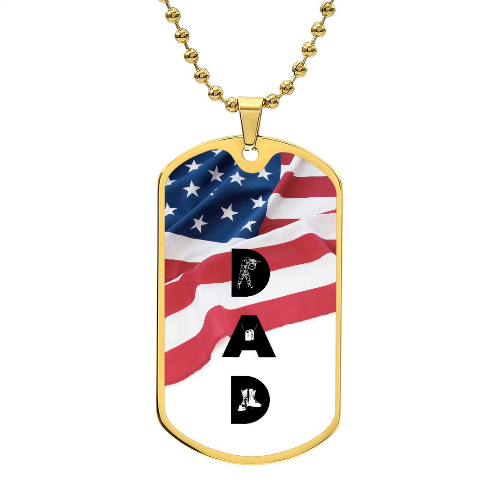 Dad | Military | Necklace
