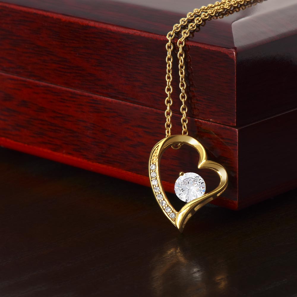To My Daughter | I Love You | Forever Love Necklace