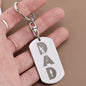 Dad | Fisherman | Keychain