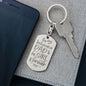 The Love Between Dad and His Girl | Keychain