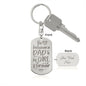 The Love Between Dad and His Girl | Keychain
