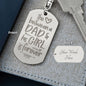 The Love Between Dad and His Girl | Keychain