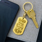 Thanks for Being My Dad | Keychain