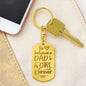 The Love Between Dad and His Girl | Keychain