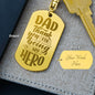 Thanks for Being My Dad | Keychain