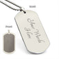 The Best Dad | Dog Tag Necklace