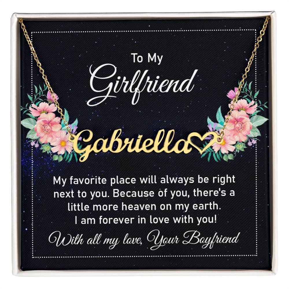 To My Girlfriend | My Favorite Place