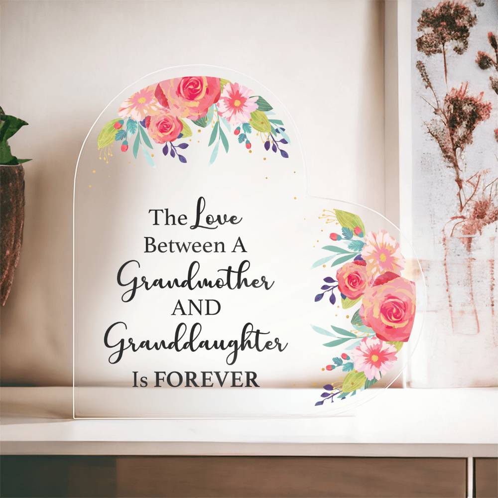 The Love Between a Grandmother and Granddaughter is Forever!