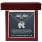 To A New Mom | Baby Feet Necklace with Birthstone