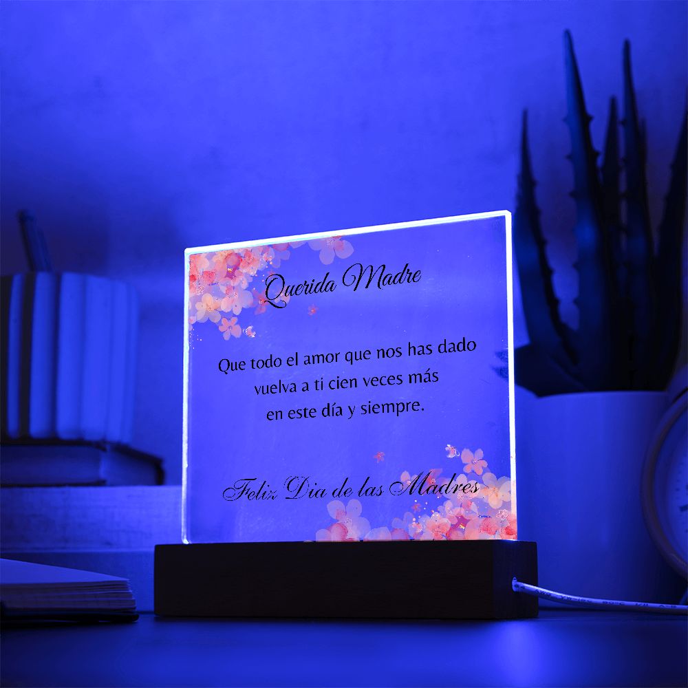 Querida Madre | Acrylic Plaque