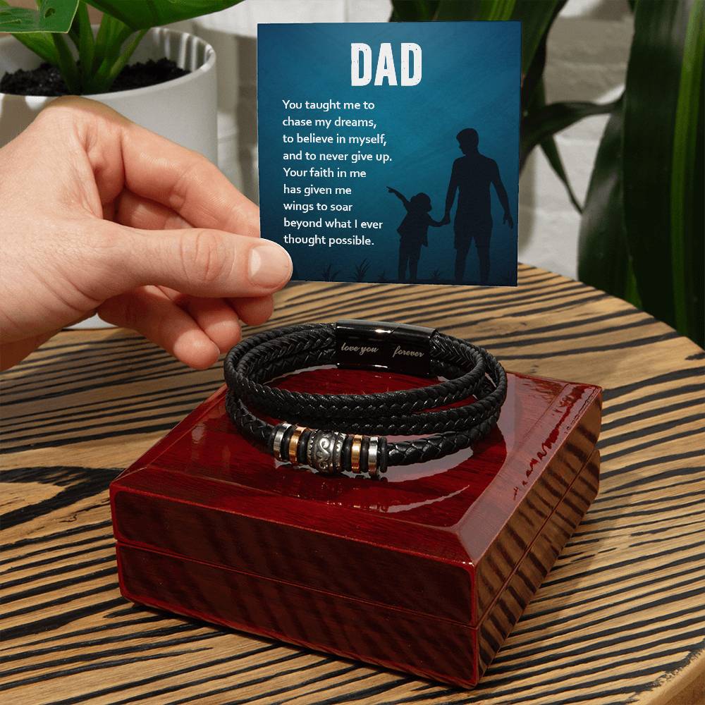 Dad | Your Faith in Me has given me Wings