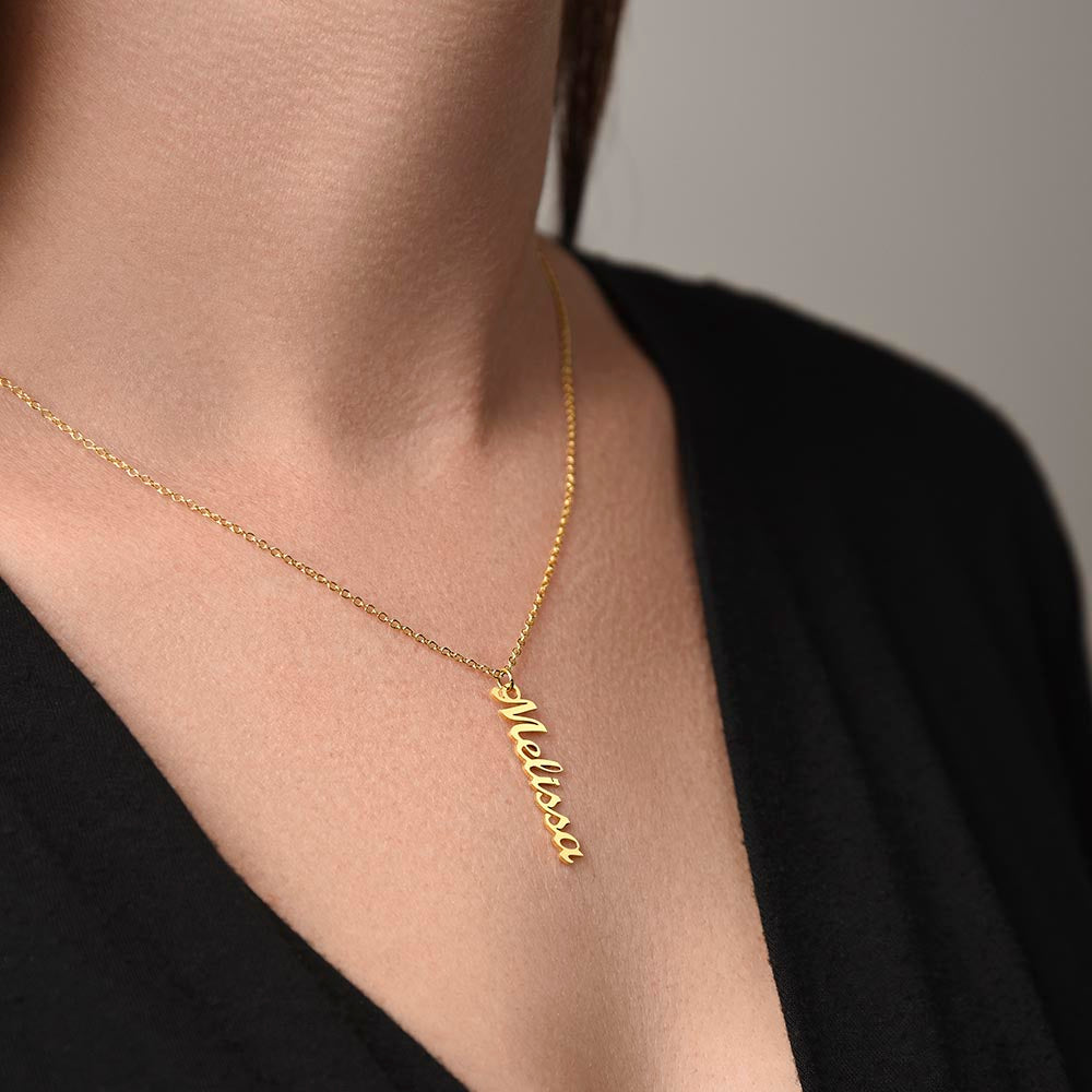 To Our Grandma | You'll always be close to our heart | Multi Name Vertical Necklace