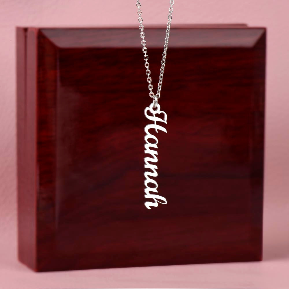 To Our Grandma | You'll always be close to our heart | Multi Name Vertical Necklace