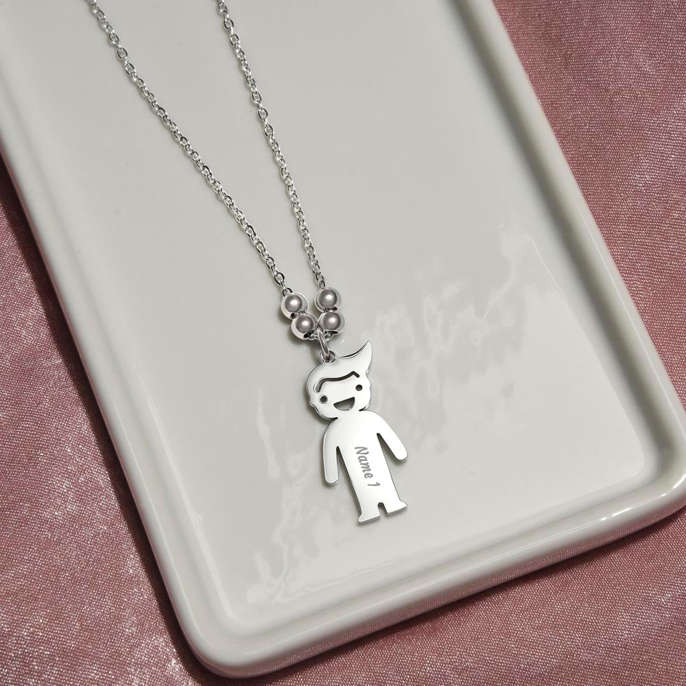 To My Grandma | Nothing can match a grandmother's love | Kid Charm Necklace