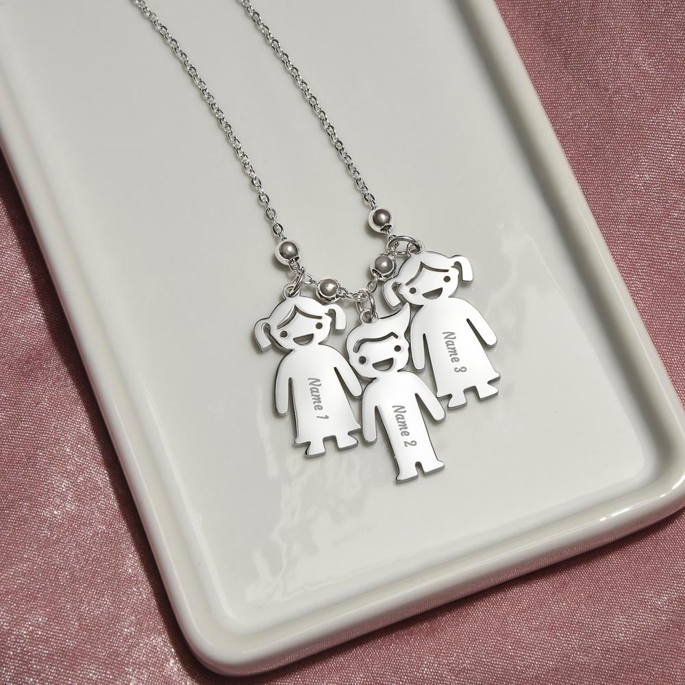 To My Grandma | Nothing can match a grandmother's love | Kid Charm Necklace