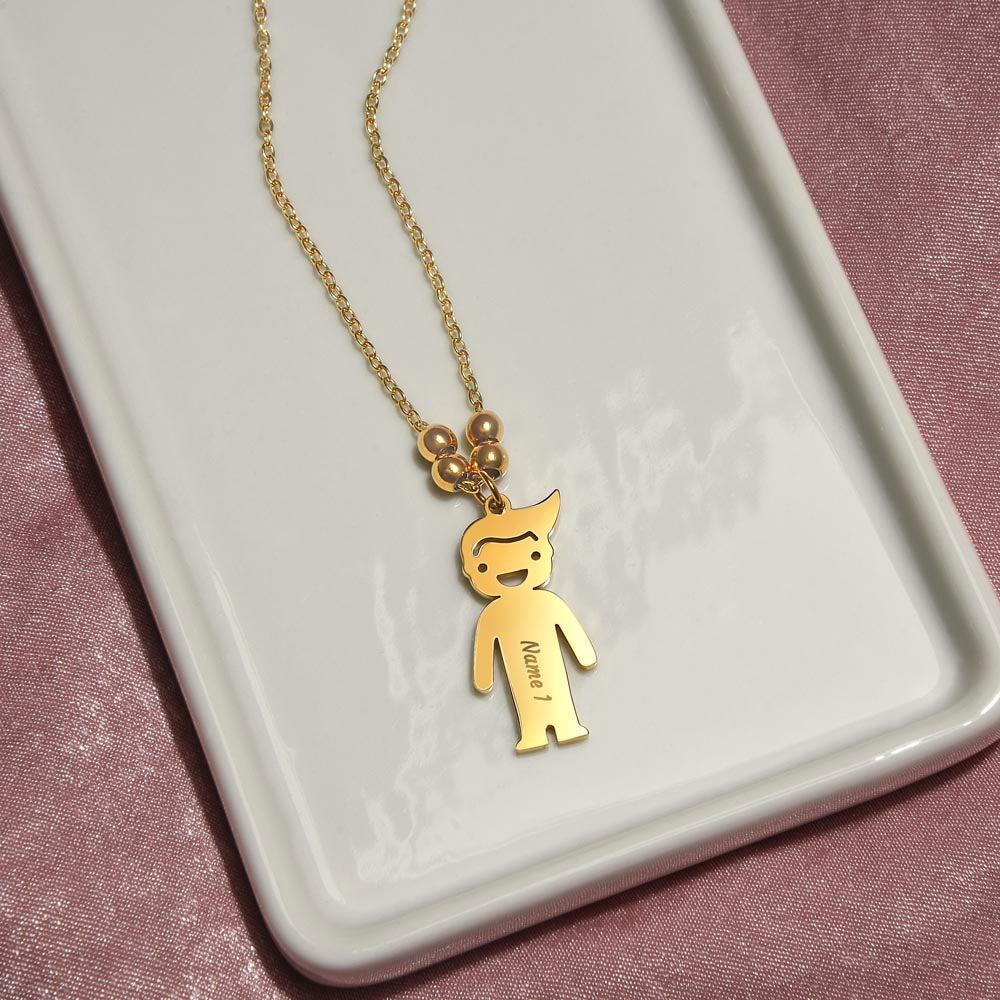 To My Grandma | Nothing can match a grandmother's love | Kid Charm Necklace