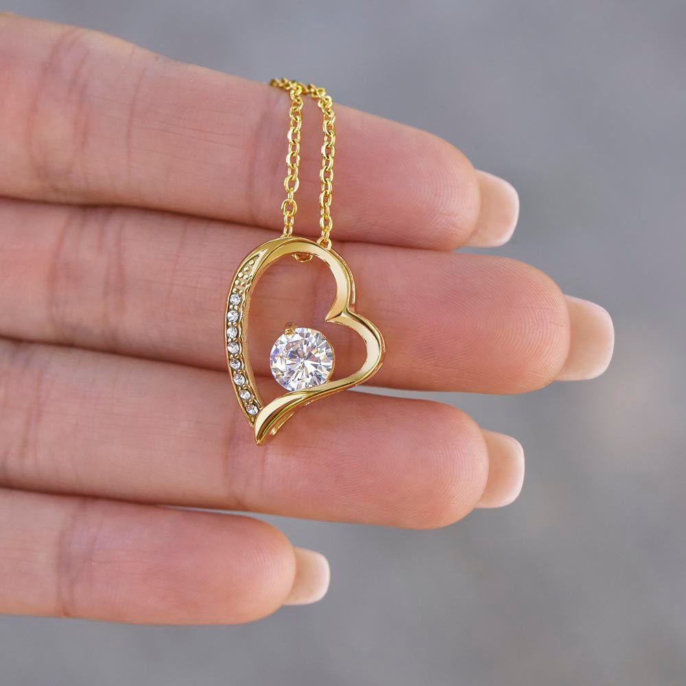 To My Daughter | I Love You | Forever Love Necklace