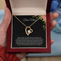 To My Mom | I'm So Blessed That You Are My Mother - Forever Love Necklace