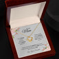 To My Mom | Thank You - Love Knot Necklace