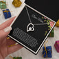 To My Mom | I'm So Blessed That You Are My Mother - Forever Love Necklace