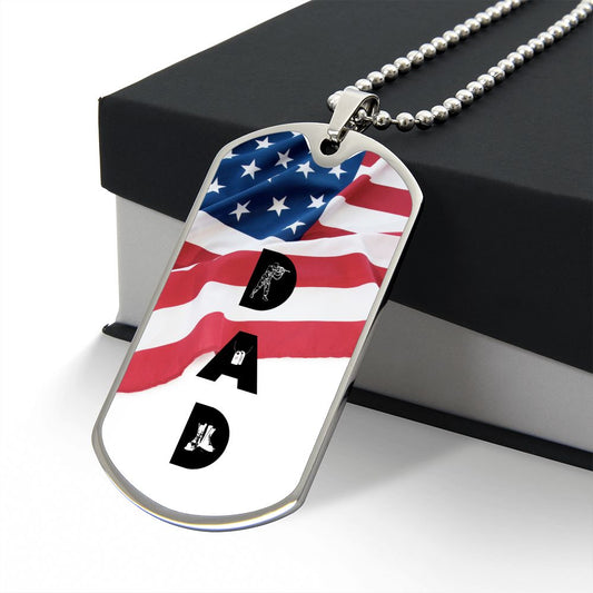 Dad | Military | Necklace