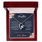 To My Daughter | I Love You | Forever Love Necklace