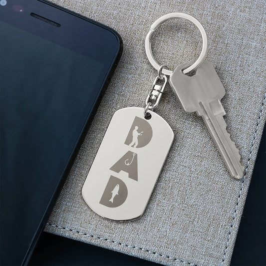 Dad | Fisherman | Keychain