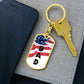 Dad | Military | Keychain