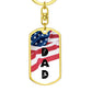 Dad | Military | Keychain