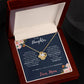 To My Daughter | I Love You | Love Knot Necklace