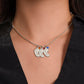 I love You Grandma | Baby Feet Necklace with Birthstone