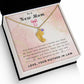 To a New Mom | Baby Feet Necklace with Birthstone