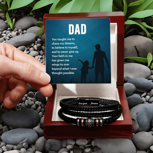 Dad | Your Faith in Me has given me Wings