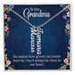To Our Grandma | You'll always be close to our heart | Multi Name Vertical Necklace