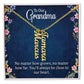 To Our Grandma | You'll always be close to our heart | Multi Name Vertical Necklace