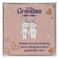 To My Grandma | Nothing can match a grandmother's love | Kid Charm Necklace