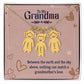 To My Grandma | Nothing can match a grandmother's love | Kid Charm Necklace