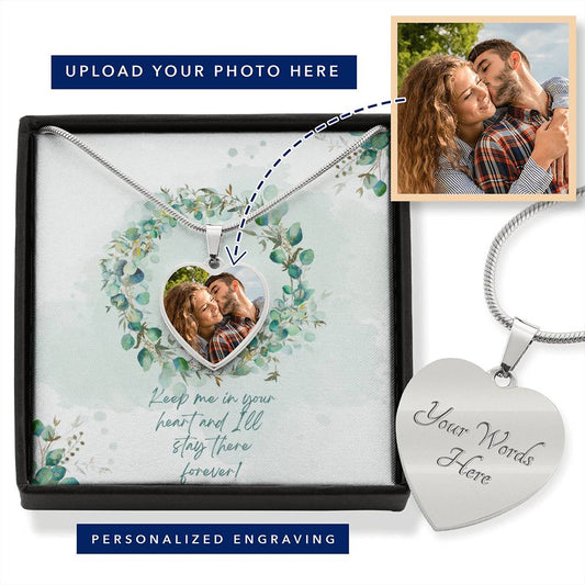 Keep Me in Your Heart | Heart Pendant